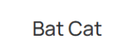 Bat Cat