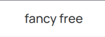 Fancy Free