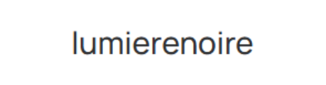 Lumierenoire