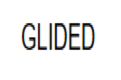 Glided
